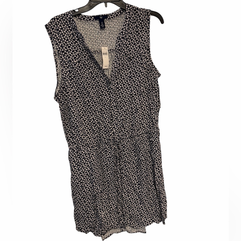 Gap Drawstring Tank Dress